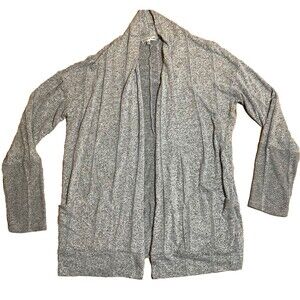 Fits + Eddi Made In Canada Gray Cardigan Size Medium